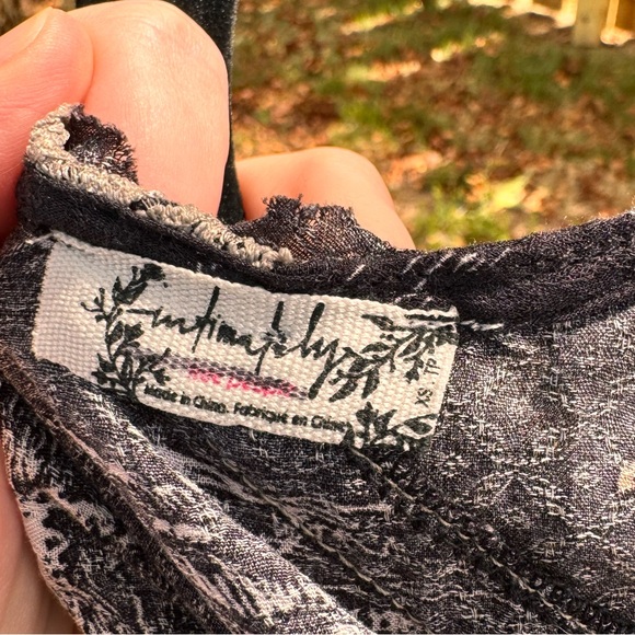 FREE PEOPLE INTIMATELY Slip My Mind Printed Trapeze Dress - Picture 3 of 14